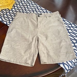 Men’s Hurley hybrid shorts size 29.